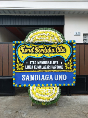 Papan Bunga Duka di Pakowa